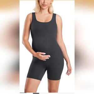 NWT MOMANDA Gray Sleeveless Jumpsuit